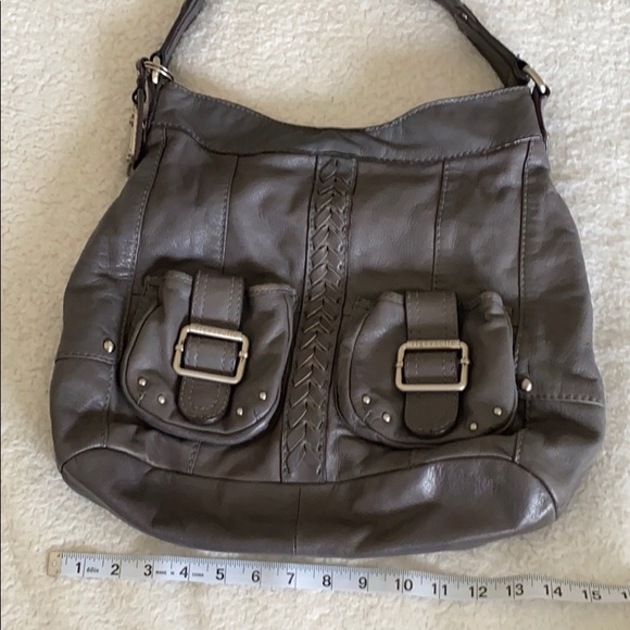 Gray leather Tiganello Purse - Picture 9 of 11